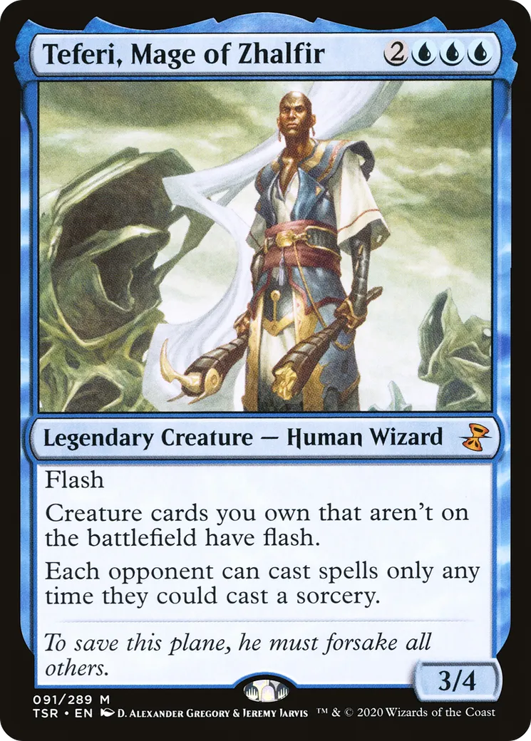 Teferi, Mage of Zhalfir — Time Spiral Remastered — Magic: The Gathering