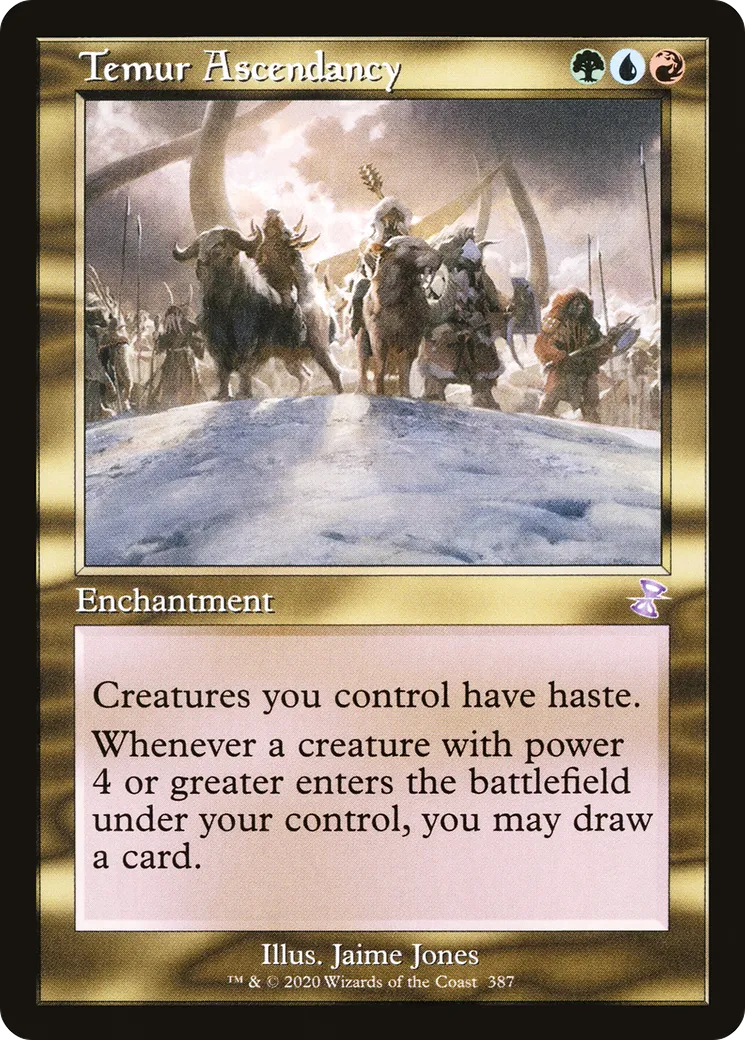 Temur Ascendancy — Time Spiral Remastered — Magic: The Gathering