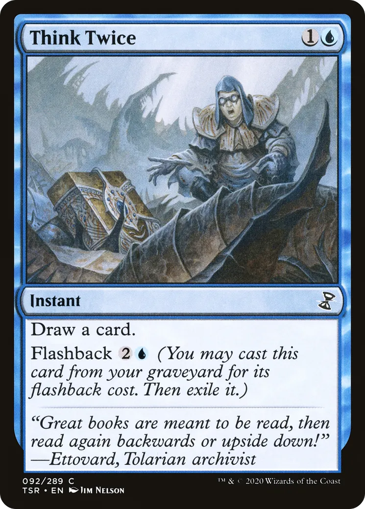 Think Twice — Time Spiral Remastered — Magic: The Gathering