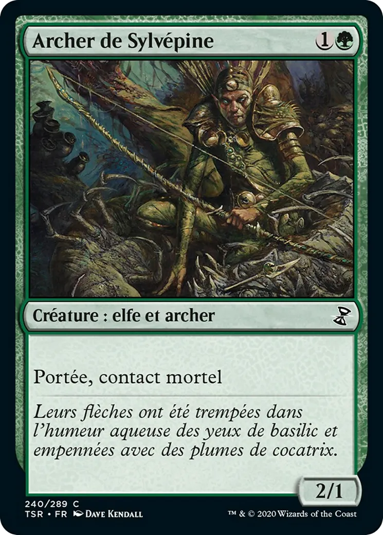 Archer de Sylvépine — Time Spiral Remastered — Magic: The Gathering