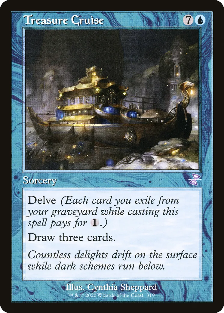 Treasure Cruise — Time Spiral Remastered — Magic: The Gathering