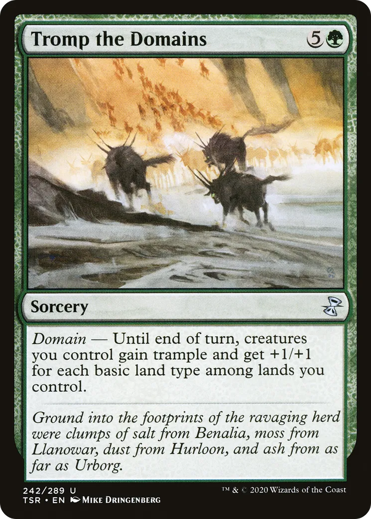Tromp the Domains — Time Spiral Remastered — Magic: The Gathering