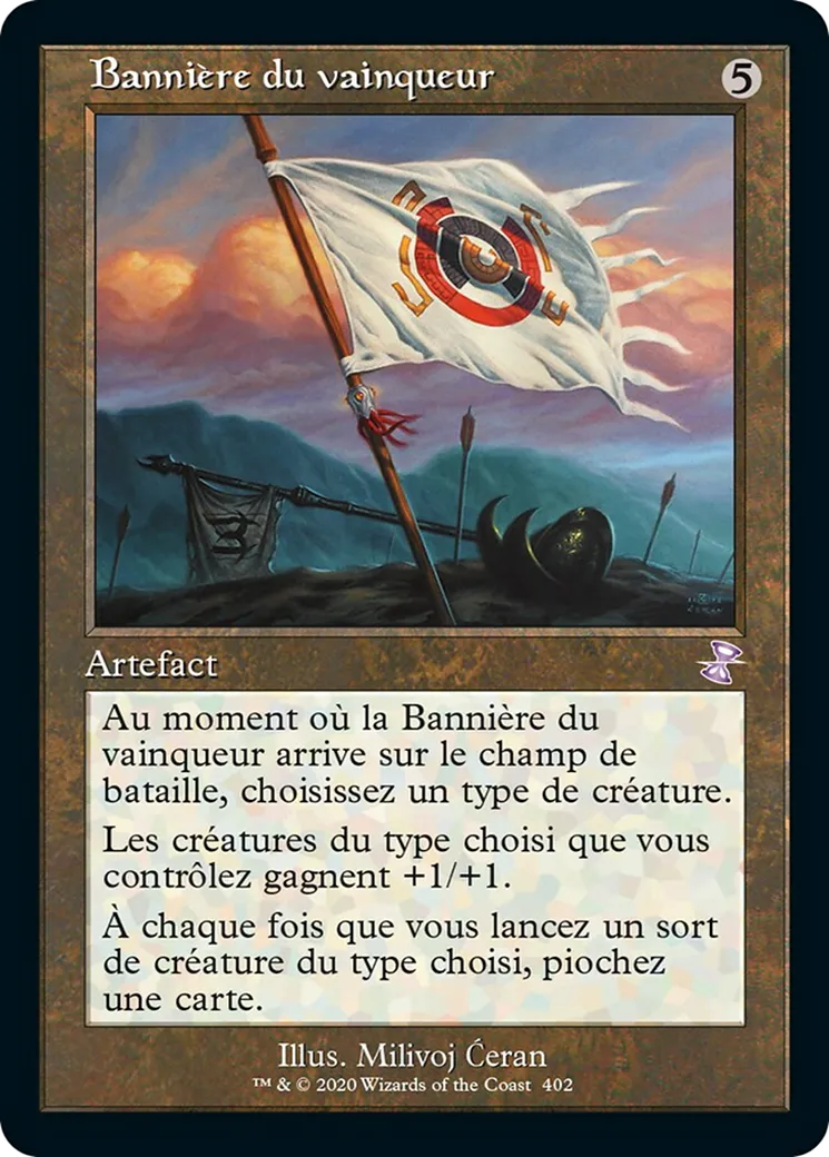 Bannière du vainqueur — Time Spiral Remastered — Magic: The Gathering