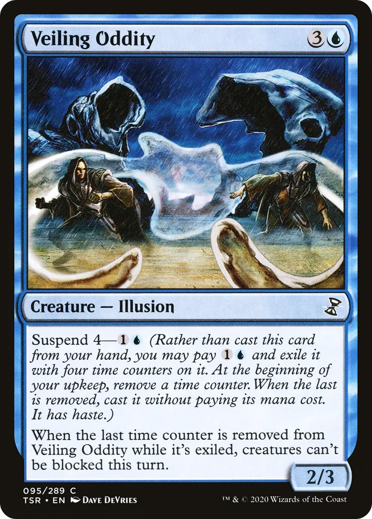 Veiling Oddity — Time Spiral Remastered — Magic: The Gathering