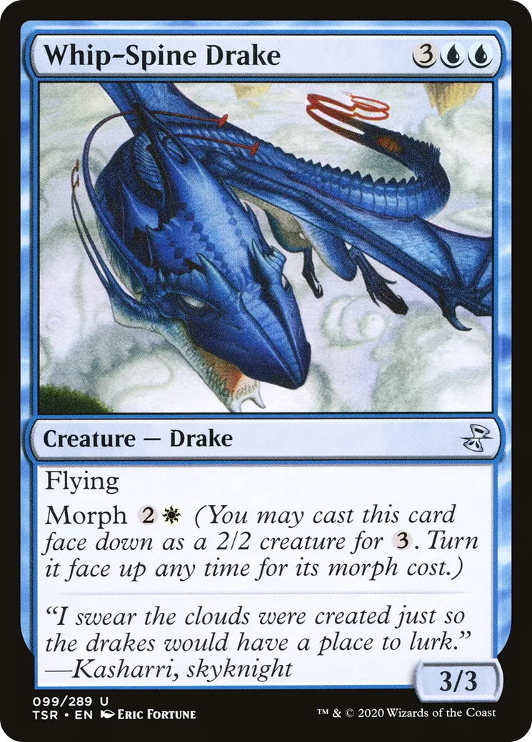 Whip-Spine Drake — Time Spiral Remastered — Magic: The Gathering