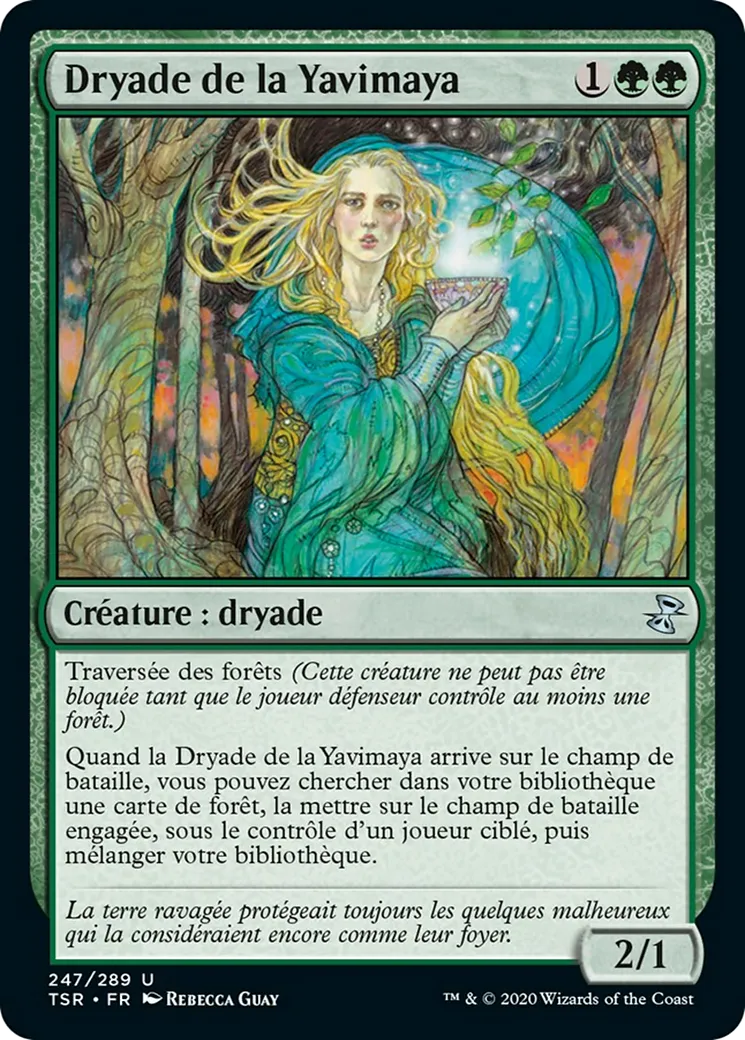 Dryade de la Yavimaya — Time Spiral Remastered — Magic: The Gathering