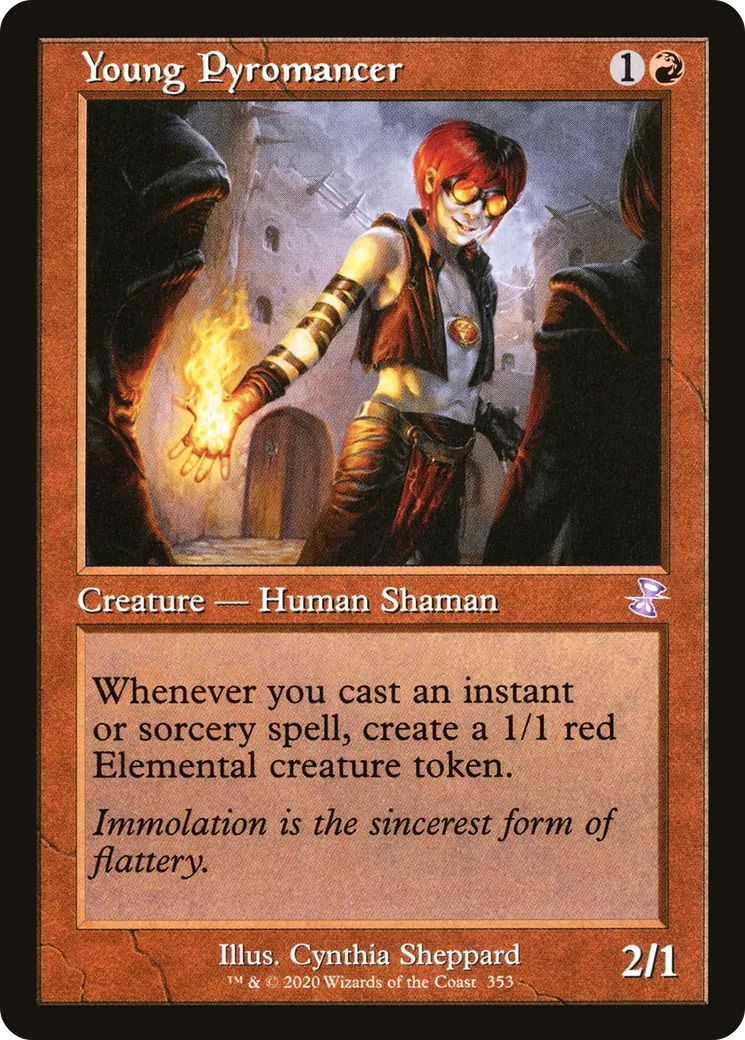 Jeune pyromancien — Time Spiral Remastered — Magic: The Gathering