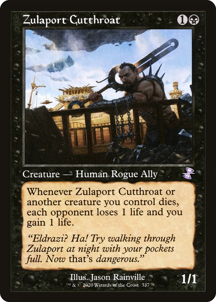 Zulaport Cutthroat — Time Spiral Remastered — Magic: The Gathering