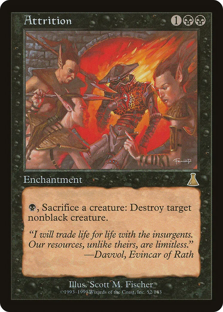 Attrition — Urza's Destiny — Magic: The Gathering