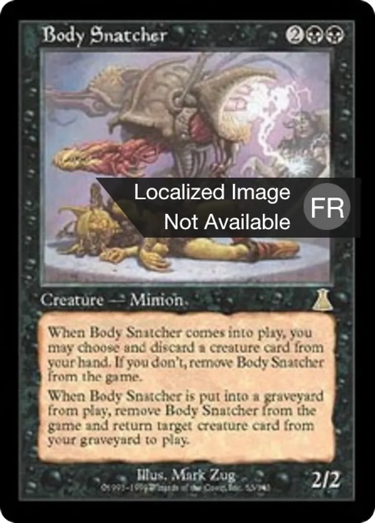 Profanateur de sépulture from Urza's Destiny - Magic: The Gathering