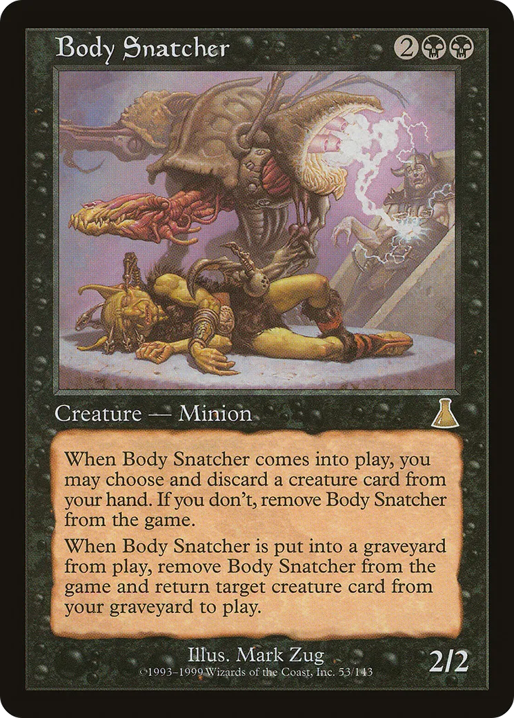 Body Snatcher — Urza's Destiny — Magic: The Gathering