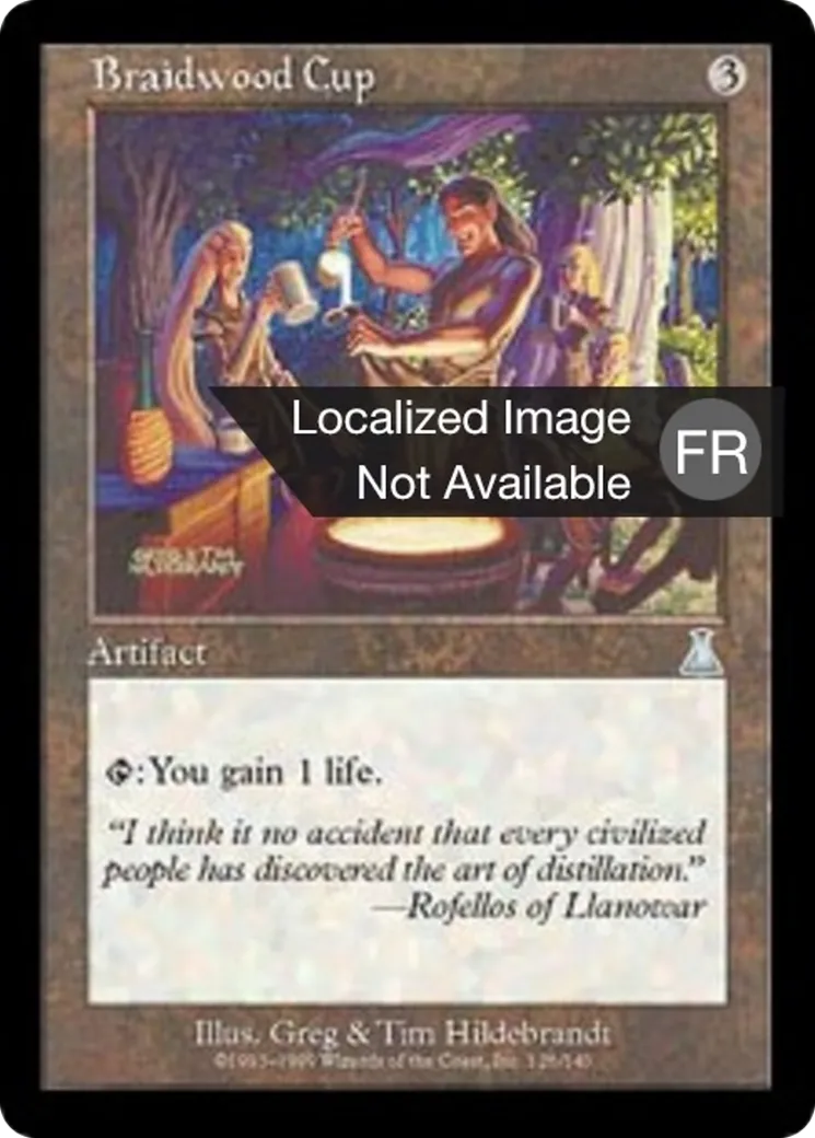 Coupe de Bois Natté — Urza's Destiny — Magic: The Gathering
