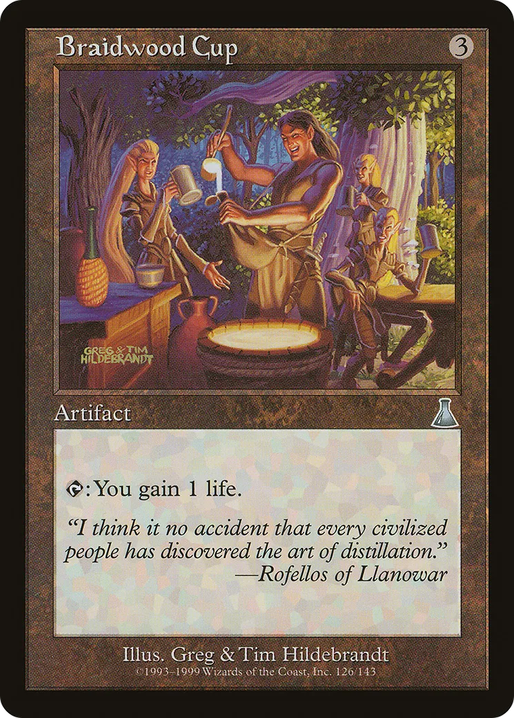 Coupe de Bois Natté — Urza's Destiny — Magic: The Gathering