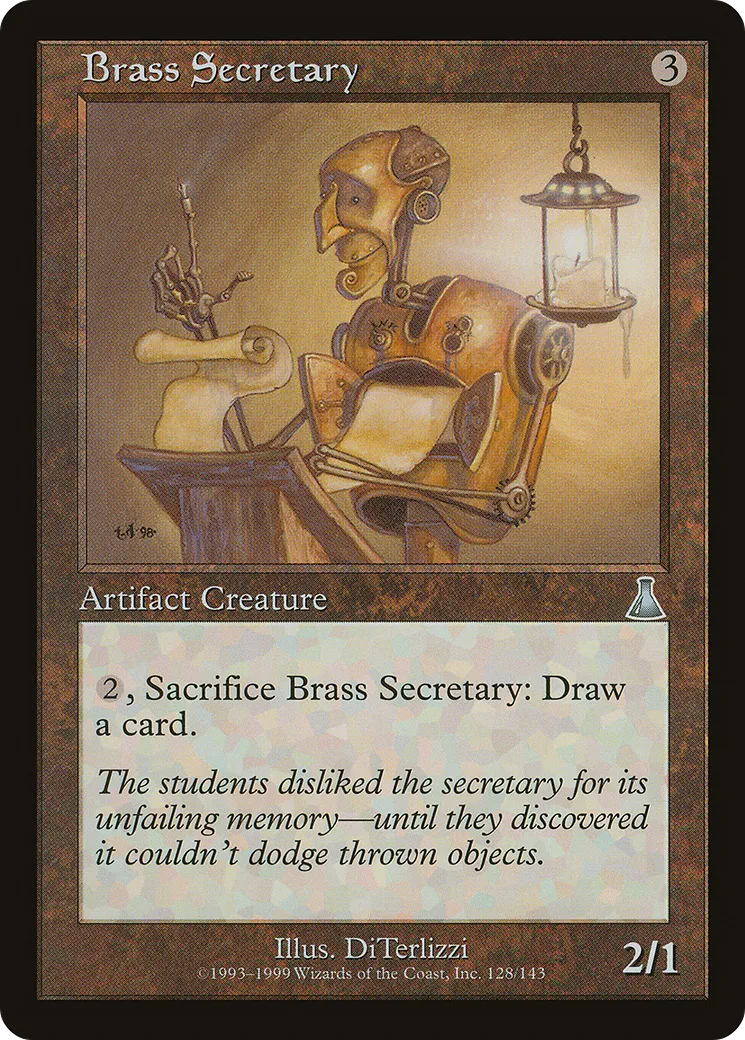 Secrétaire d'Airain — Urza's Destiny — Magic: The Gathering