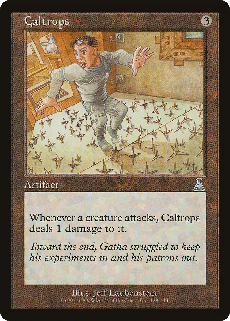 Caltrops — Urza's Destiny — Magic: The Gathering