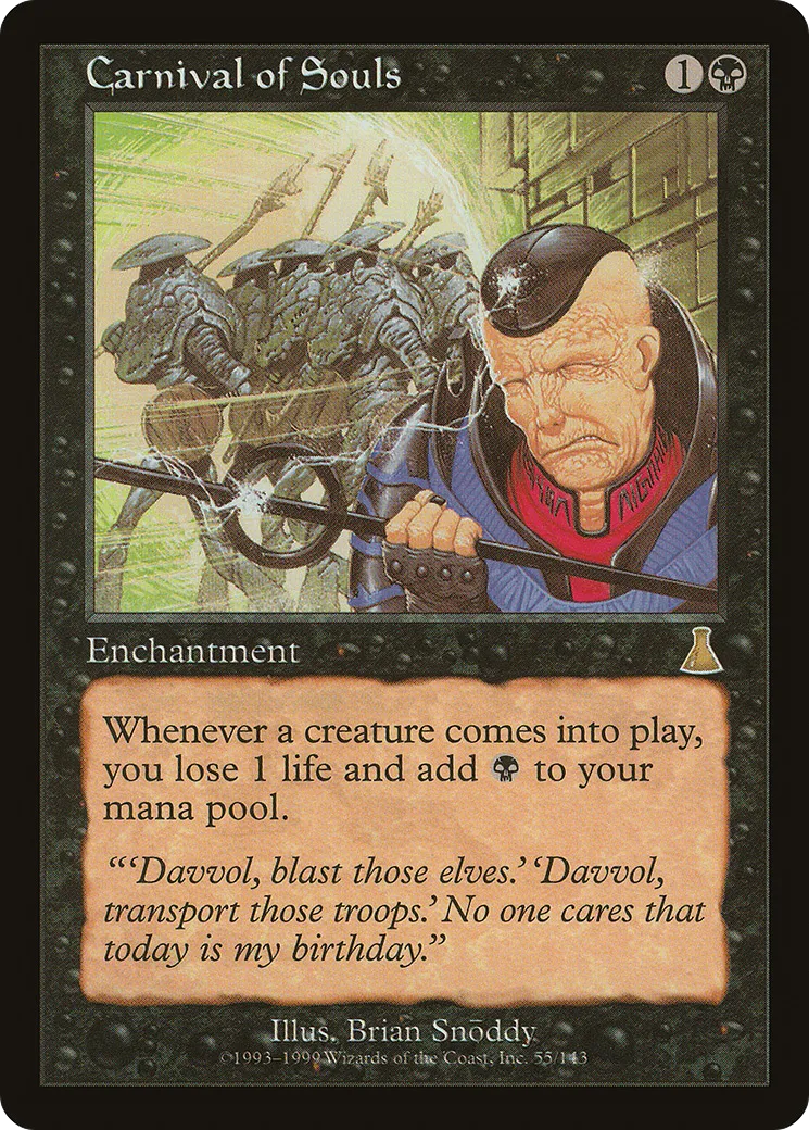 Carnival of Souls — Urza's Destiny — Magic: The Gathering