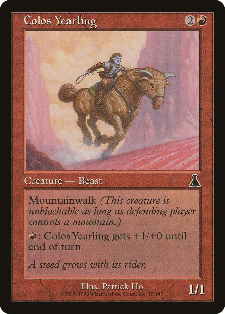 Colos Yearling — Urza's Destiny — Magic: The Gathering