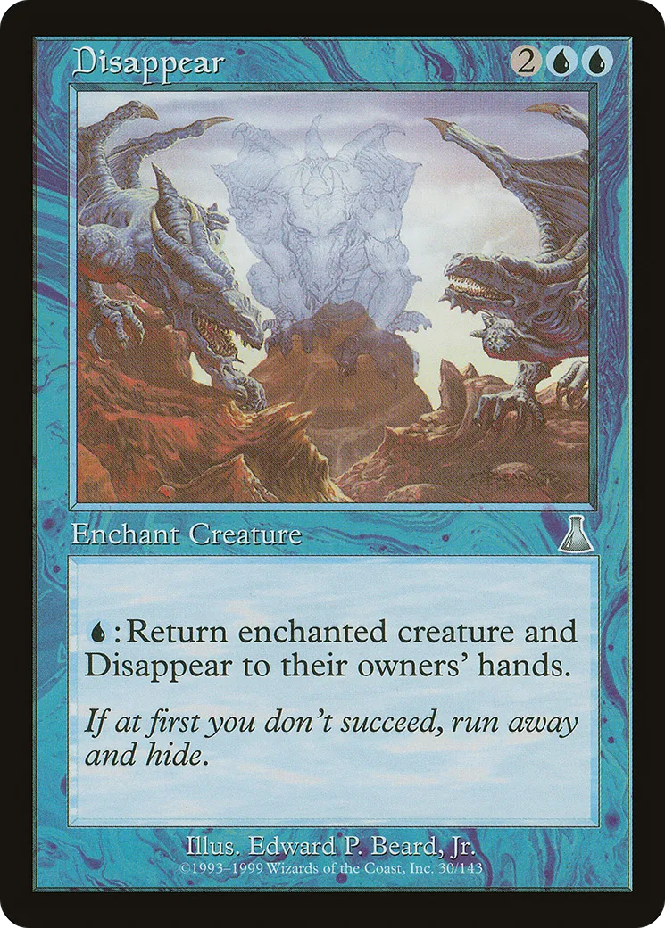 Evanouissement — Urza's Destiny — Magic: The Gathering
