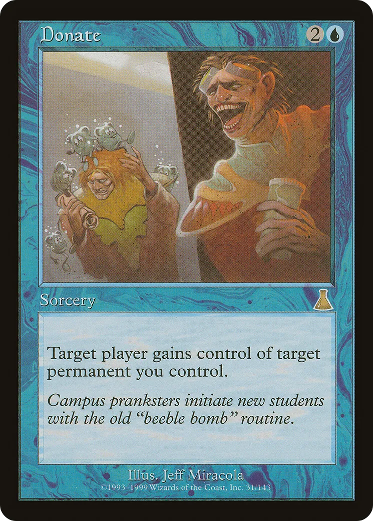 Donate — Urza's Destiny — Magic: The Gathering