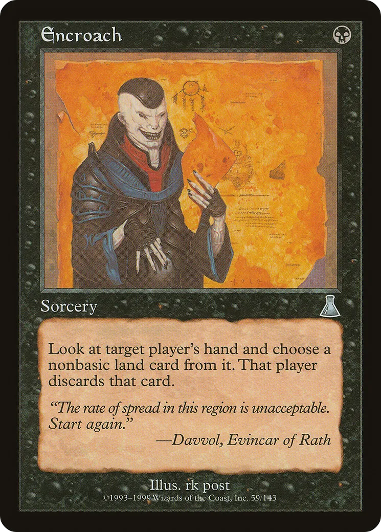 Empiètement — Urza's Destiny — Magic: The Gathering