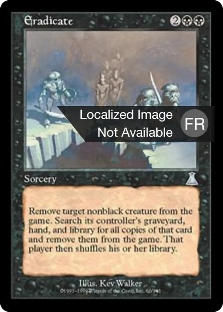 Éradication rigoureuse — Urza's Destiny — Magic: The Gathering
