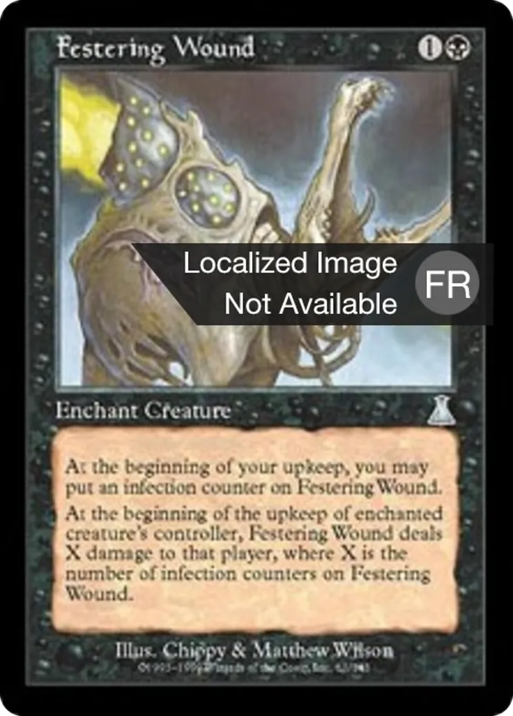 Blessure Suppurante — Urza's Destiny — Magic: The Gathering