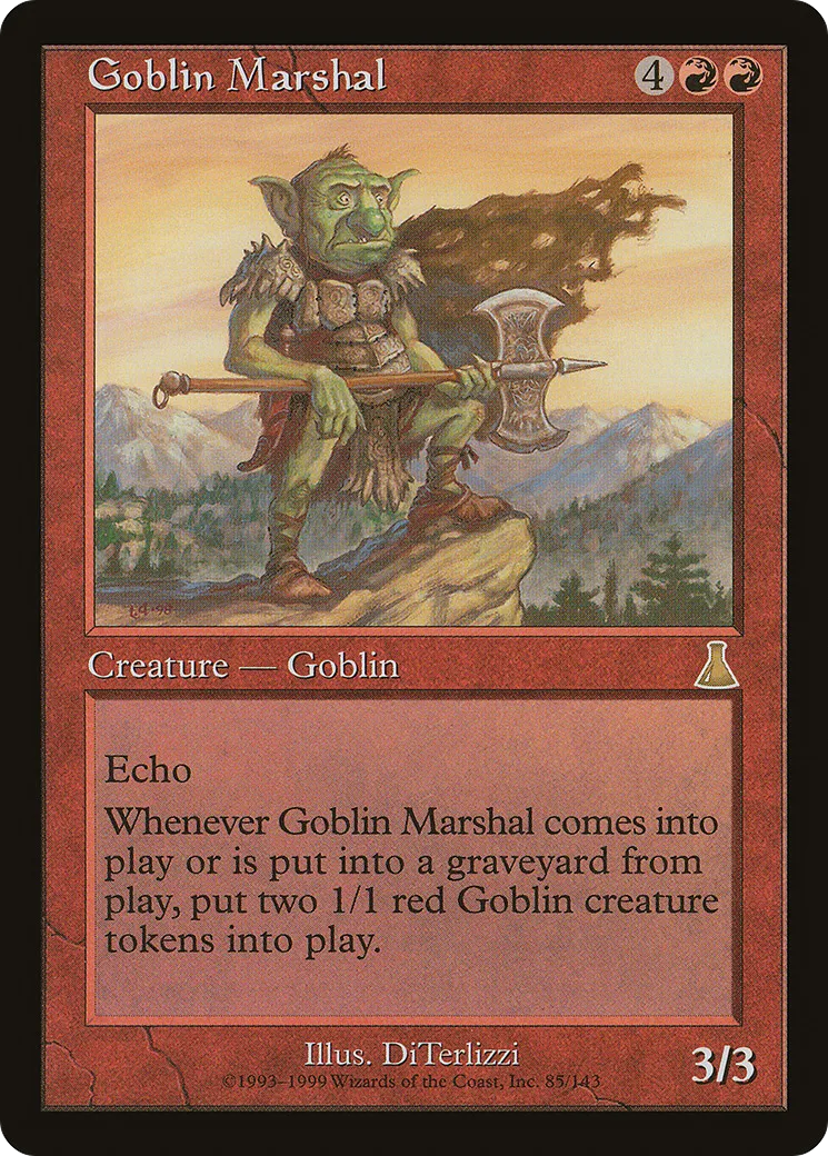 Goblin Marshal — Urza's Destiny — Magic: The Gathering