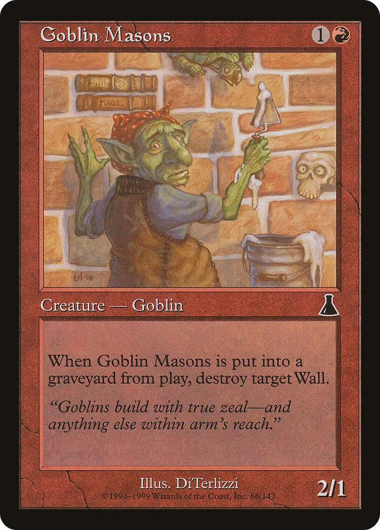 Goblin Masons — Urza's Destiny — Magic: The Gathering