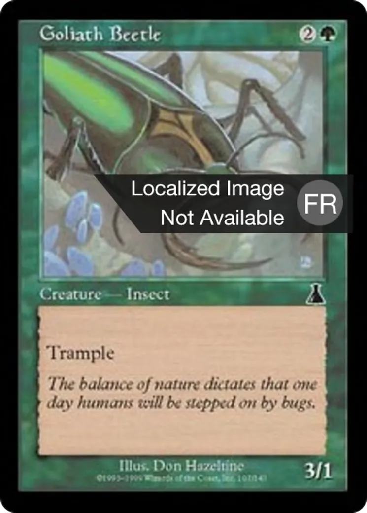 Scarabée Goliath — Urza's Destiny — Magic: The Gathering