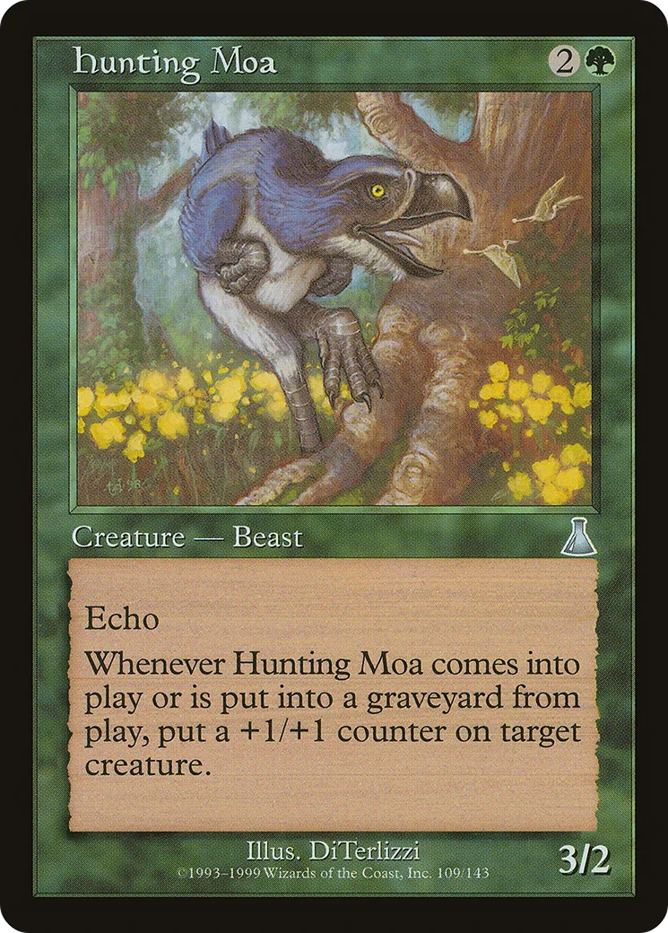 Moa chasseur — Urza's Destiny — Magic: The Gathering