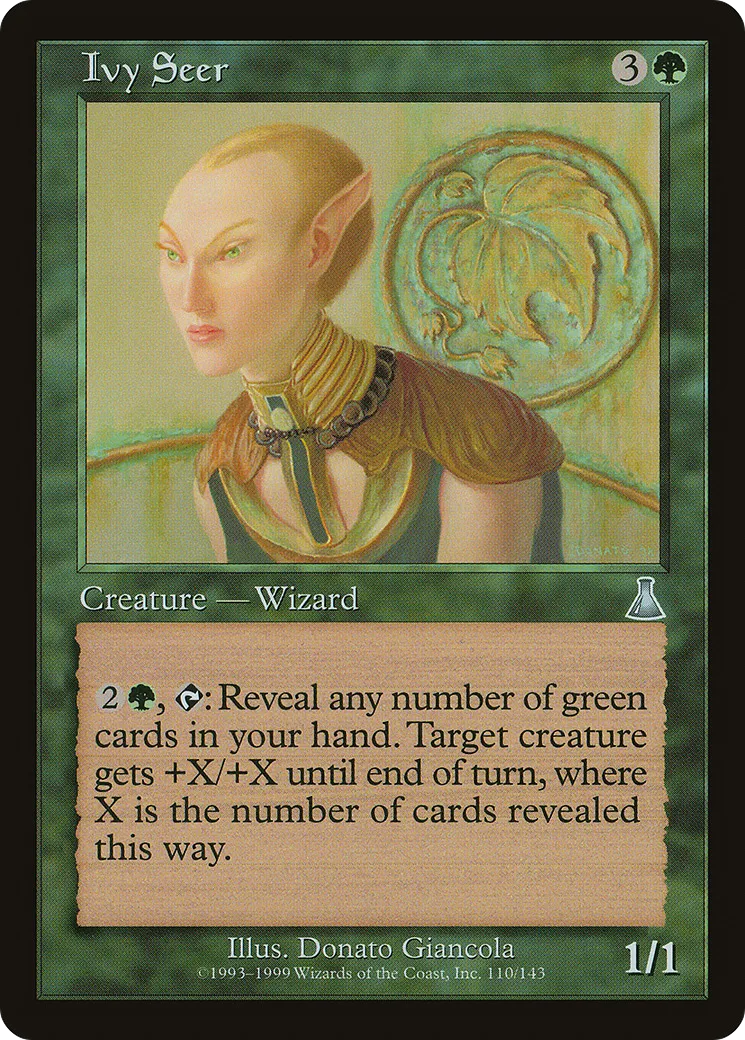 Voyante du Lierre — Urza's Destiny — Magic: The Gathering