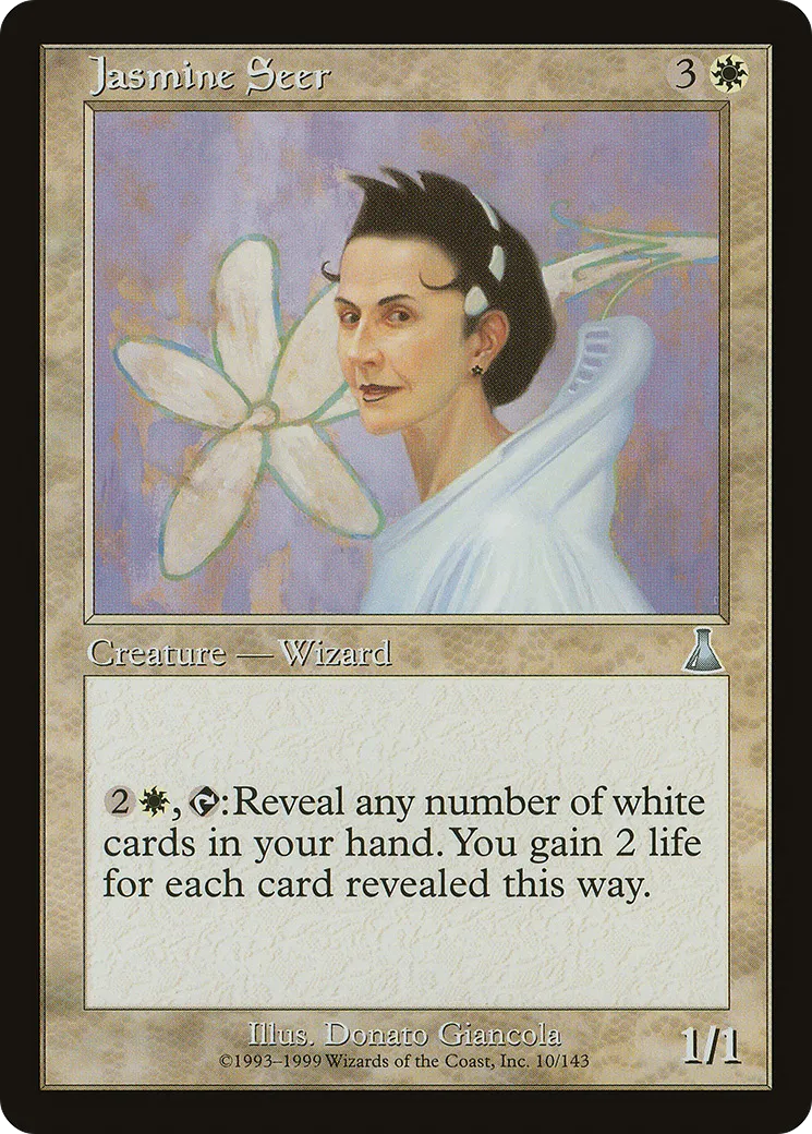 Voyante du Jasmin — Urza's Destiny — Magic: The Gathering