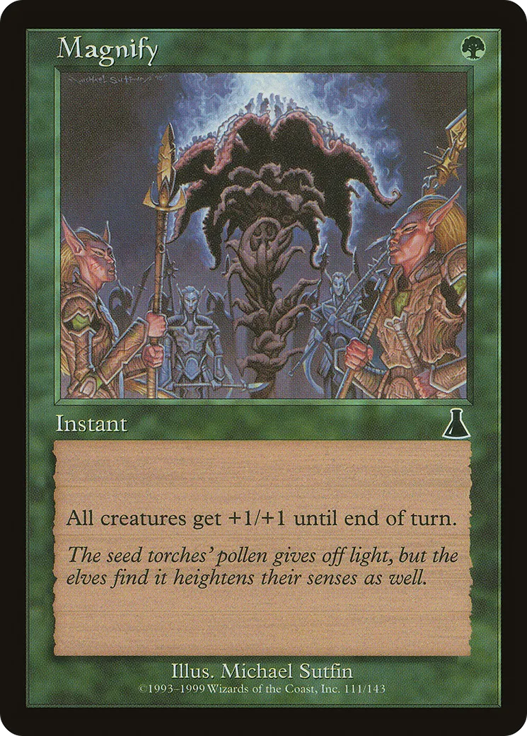 Accroissement — Urza's Destiny — Magic: The Gathering