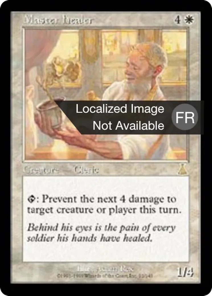 Maître guérisseur — Urza's Destiny — Magic: The Gathering