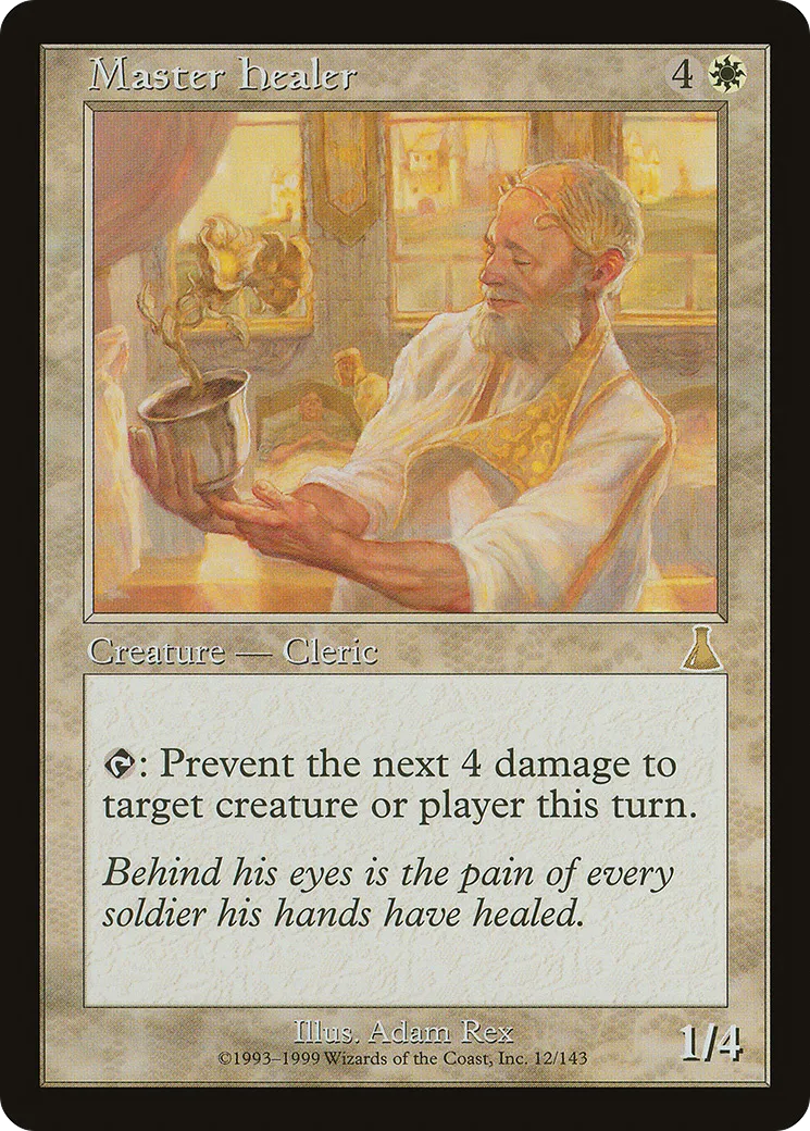 Master Healer — Urza's Destiny — Magic: The Gathering