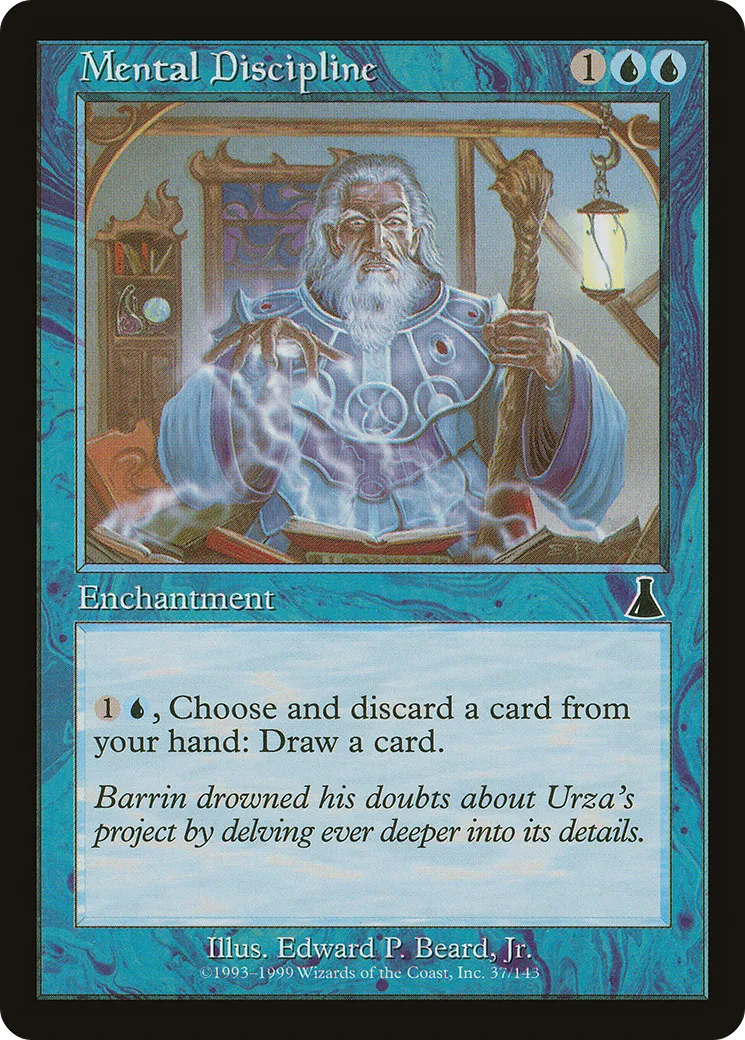 Mental Discipline — Urza's Destiny — Magic: The Gathering