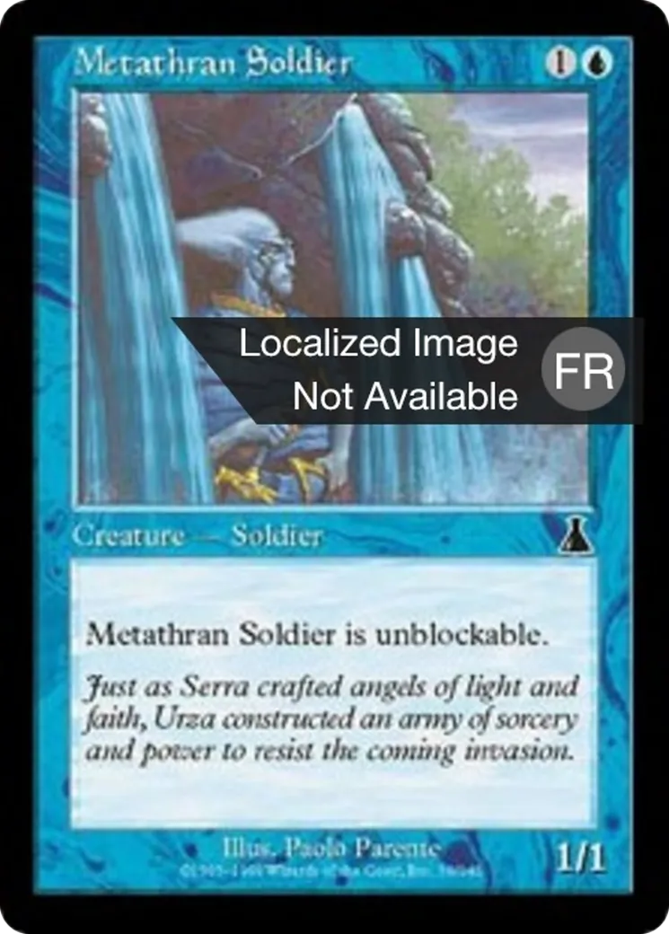 Soldat Metathran — Urza's Destiny — Magic: The Gathering