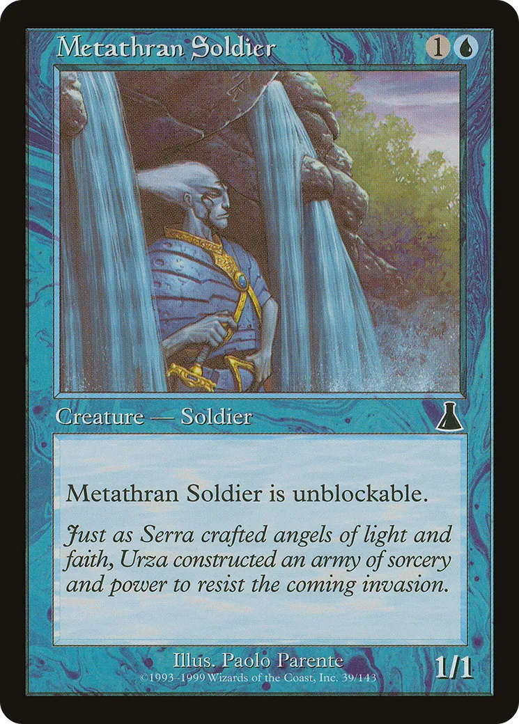 Metathran Soldier — Urza's Destiny — Magic: The Gathering