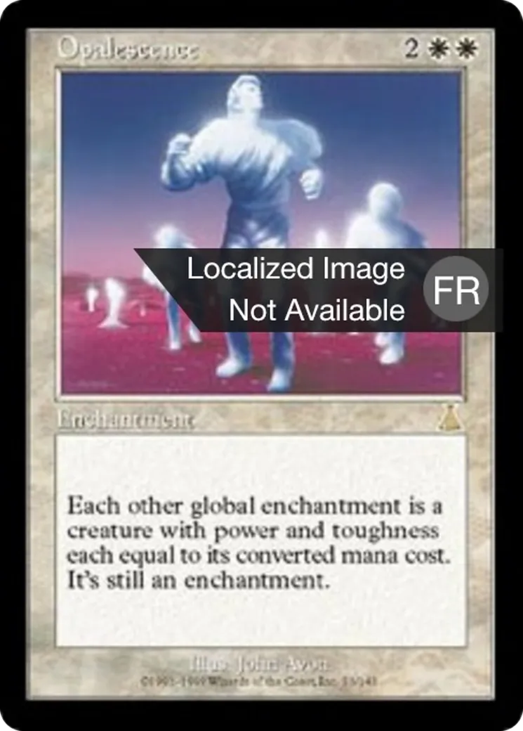 Opalescence — Urza's Destiny — Magic: The Gathering