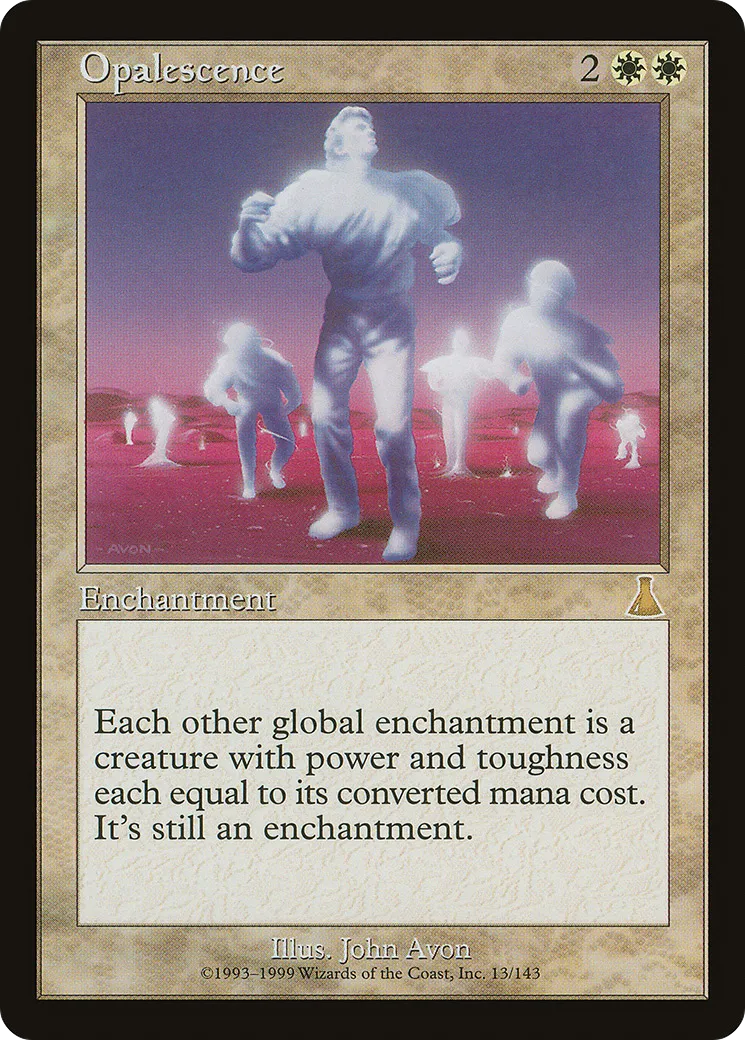Opalescence — Urza's Destiny — Magic: The Gathering