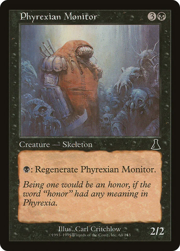 Surveillant Phyrexian — Urza's Destiny — Magic: The Gathering