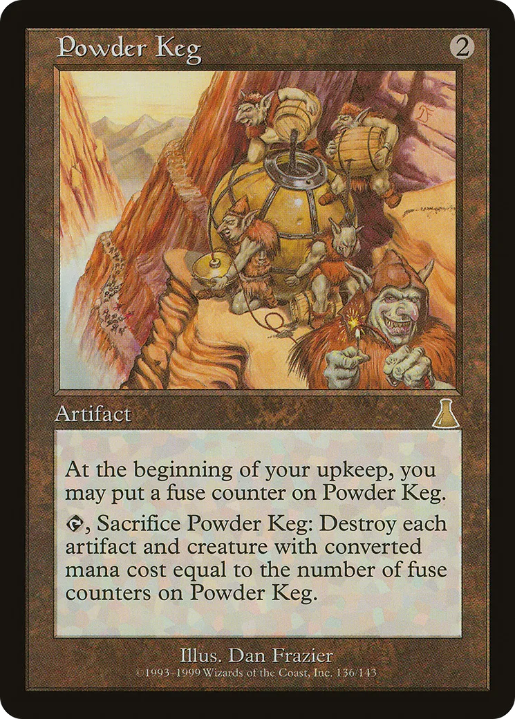Powder Keg — Urza's Destiny — Magic: The Gathering