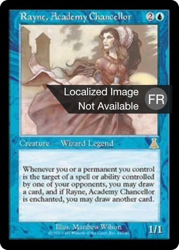 Rayne, Chancelière de l'Académie — Urza's Destiny — Magic: The Gathering