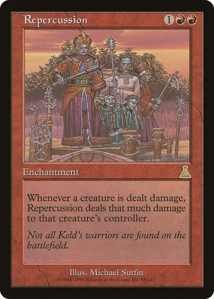 Repercussion — Urza's Destiny — Magic: The Gathering
