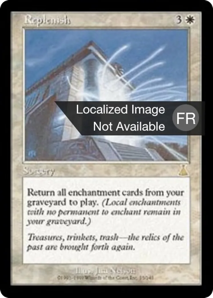 Réassortiment — Urza's Destiny — Magic: The Gathering