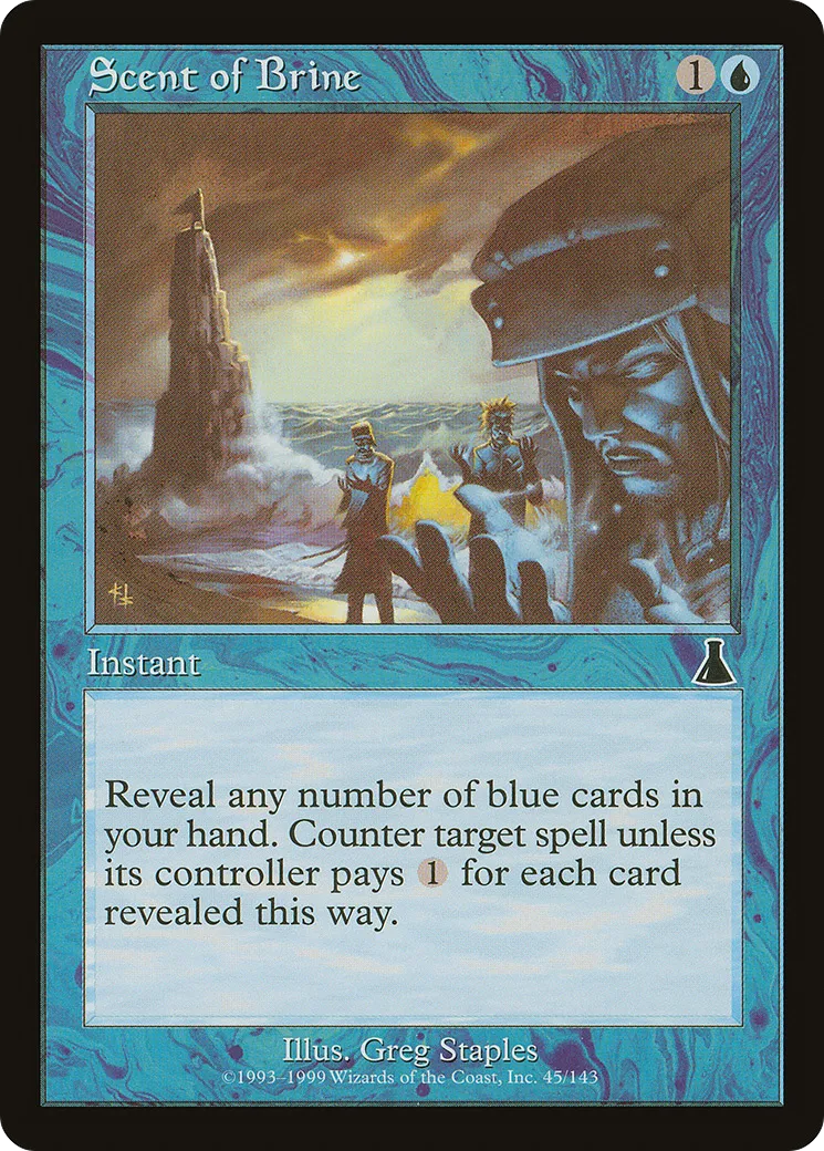 Scent of Brine — Urza's Destiny — Magic: The Gathering