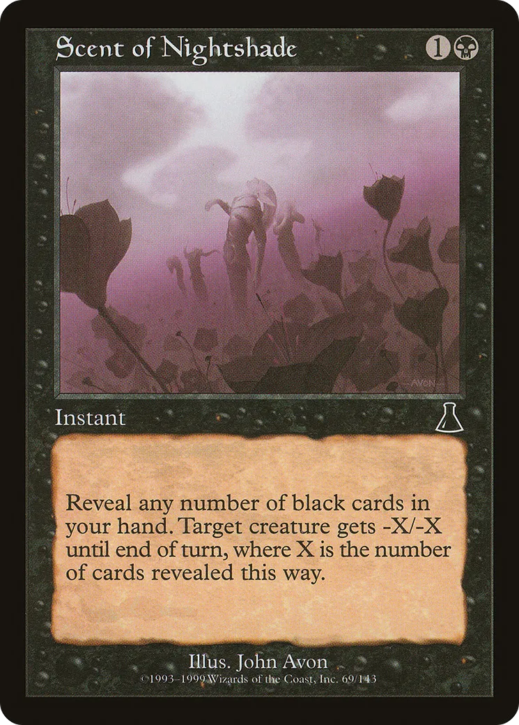 Senteur de Belladone — Urza's Destiny — Magic: The Gathering