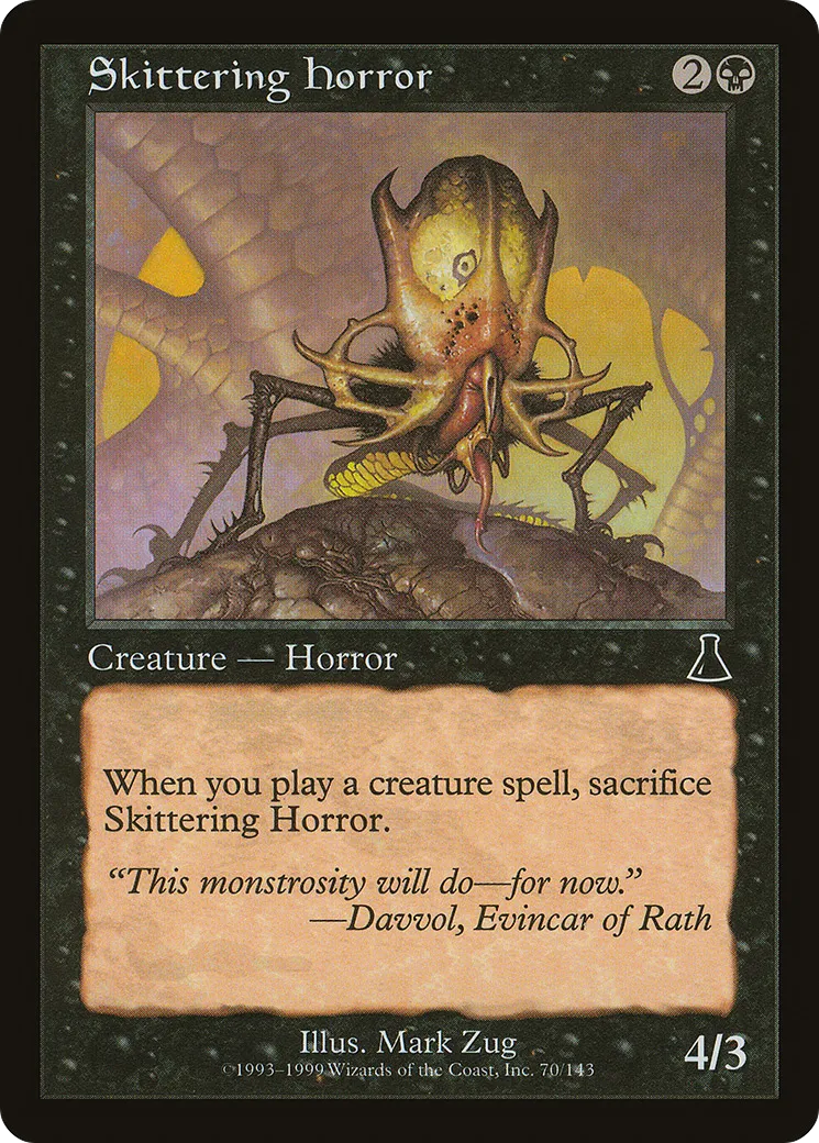 Horreur Fuyarde — Urza's Destiny — Magic: The Gathering