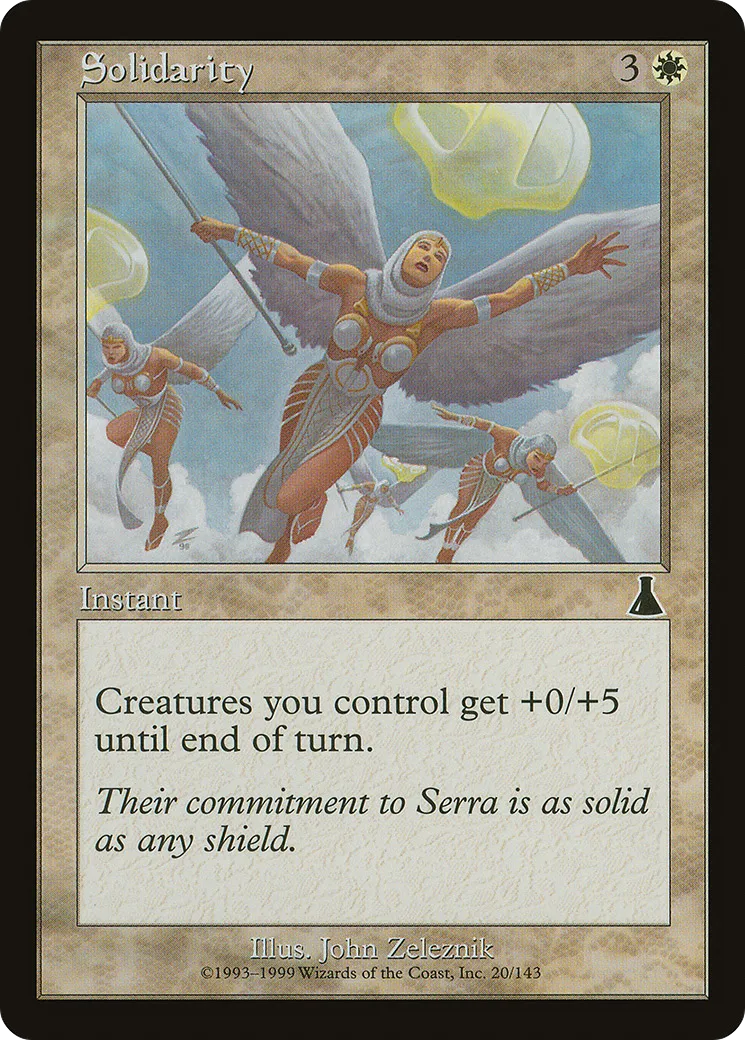 Solidarité — Urza's Destiny — Magic: The Gathering