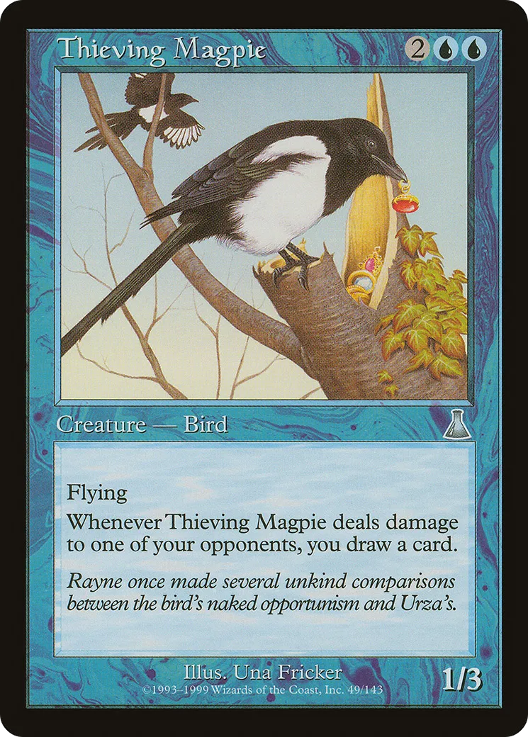 Thieving Magpie — Urza's Destiny — Magic: The Gathering